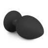 EasyToys Anal Collection Plug Bijou Diamond Noir 8 x 4cm